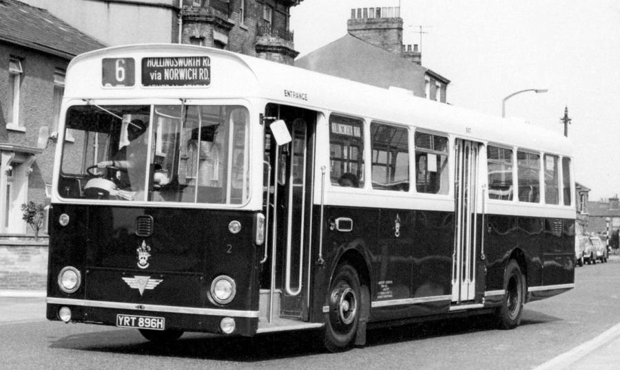  AEC Swift 2MP2R ECW (B45D) 1969 года  (фото 2 из 2)